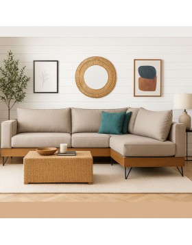 Καναπές γωνία Rosalie 240x190 