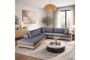 Καναπές γωνία Αιδηψός 280 X 300 X 100