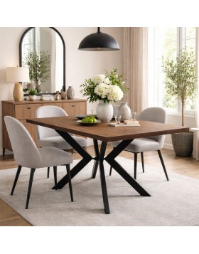 Τραπέζι τραπεζαρίας Dion απόχρωση  160x90