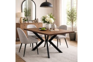 Τραπέζι τραπεζαρίας Dion απόχρωση  160x90