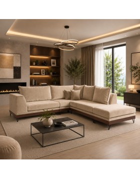 Καναπές γωνία Porto 305 X 280 X 105