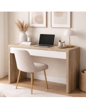 Γραφείο χειροποίητο ελληνικής κατασκευής από μελαμίνη 100Χ50X75Υ