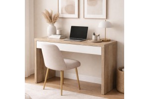 Γραφείο χειροποίητο ελληνικής κατασκευής από μελαμίνη 100Χ50X75Υ