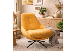 Πολυθρόνα Arizona ελληνικής κατασκευής με περιστρεφόμενη βάση