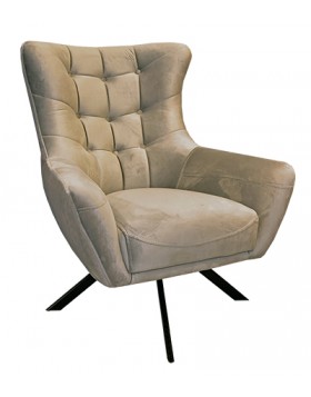 Πολυθρόνα Orlando ελληνικής κατασκευής με περιστρεφόμενη βάση