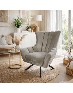 Πολυθρόνα Chicago ελληνικής κατασκευής με περιστρεφόμενη βάση