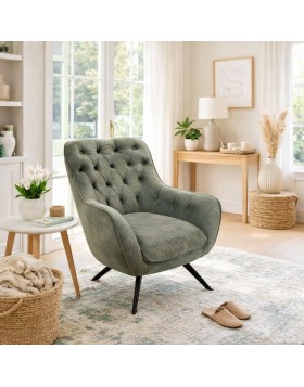 Πολυθρόνα Boston ελληνικής κατασκευής με περιστρεφόμενη βάση