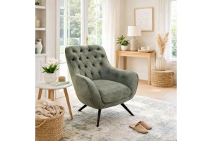 Πολυθρόνα Boston ελληνικής κατασκευής με περιστρεφόμενη βάση