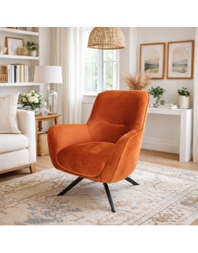 Πολυθρόνα Detroit ελληνικής κατασκευής με περιστρεφόμενη βάση