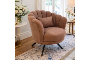 Πολυθρόνα Santa Monica ελληνικής κατασκευής με περιστρεφόμενη βάση