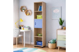 Βιβλιοθήκη Μονή 35x35x180 ελληνικής κατασκευής