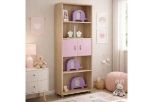 Βιβλιοθήκη ελληνικής κατασκευής 73x35x180