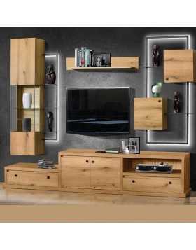 Σύνθεση σαλονιού Colton ελληνικής κατασκευής 270x40