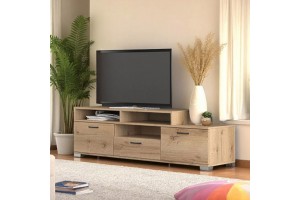 Έπιπλο τηλεόρασης Octavia ελληνικής κατασκευής 130x44,5x48Υ