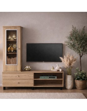 Σύνθεση σαλονιού Hugo ελληνικής κατασκευής 135x45Bx140Y