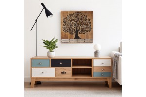 Έπιπλο Τηλεόρασης Boho ελληνικής κατασκευής 150x45Bx51Y 