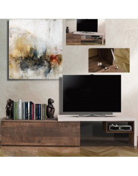 Έπιπλο τηλεόρασης Elson ελληνικής κατασκευής 220x40Bx45Y 