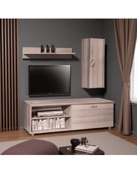 Σύνθεση σαλονιού Gray ελληνικής κατασκευής 140x40Bx54Y 