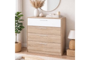 Συρταριέρα Ελληνικής κατασκευής  με 4 συρτάρια 80Μx40Bx80Yεκ 