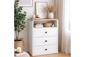 Συρταριέρα Ελληνικής κατασκευής  με 3 συρτάρια 80Μx40Bx100Yεκ 