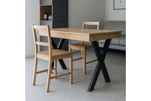 Τραπέζι κουζίνας επεκτεινόμενο 120+30x70Βx80Υεκ ελληνικής κατασκευής