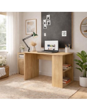 Γραφείο Ελληνικής κατασκευής με ράφι 110Χ50ΒΧ77Υ