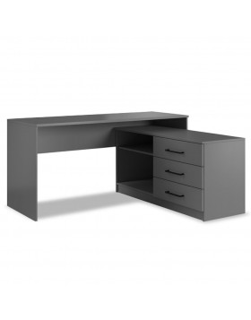 Γωνιακό γραφείο Oslo ελληνικής κατασκευής 130Mx55Bx77Yx130Γ