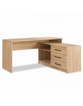 Γωνιακό γραφείο Oslo ελληνικής κατασκευής 130Mx55Bx77Yx130Γ