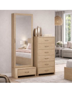 Μπουντουάρ με καθρέφτη και συρταριέρα Ελληνικής κατασκευής 