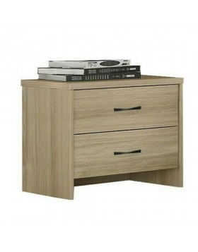 Κομοδίνο με 2 συρτάρια  ελληνικής κατασκευής 50x35x44cm