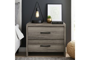 Κομοδίνο με 2 συρτάρια  ελληνικής κατασκευής 50x35x44cm