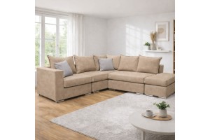 Καναπές γωνία Lotus 280x260 ελληνικής κατασκευής
