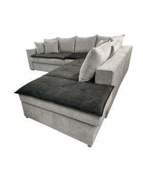 Καναπές γωνία Lilian 280x270x100 cm ελληνικής κατασκευής 
