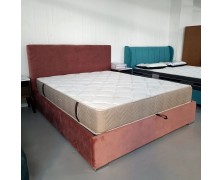 Κρεβάτι υφασμάτινο με αποθηκευτικό χώρο 160x200