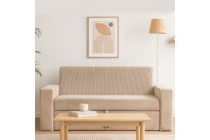 Καναπές Origin με συρόμενο κρεβάτι ελληνικής κατασκευής 173εκ. 