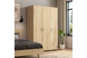 Ντουλάπα ελληνικής κατασκευής 3φυλλη 120x50x180Υ