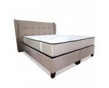 Κρεβάτι υφασμάτινο Lord box με αποθηκευτικό χώρο ελληνικής κατασκευής 160x200