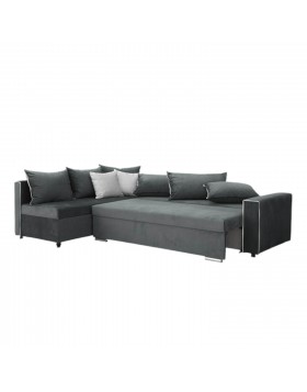 Καναπές γωνία Elliot 285x195x88cm ελληνικής κατασκευής
