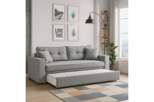 Καναπές κρεβάτι Flexy με συρόμενο μηχανισμό ελληνικής κατασκευής 220*90