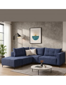 Καναπές γωνία πολυμορφικός Harrison 280x240