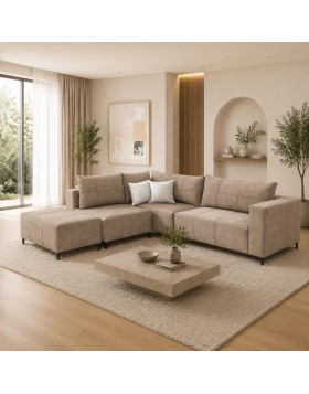 Καναπές γωνία πολυμορφικός Harrison 280x240