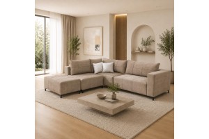 Καναπές γωνία πολυμορφικός Harrison 280x240