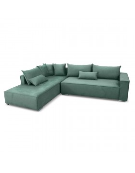 Καναπές γωνία Palmer 280x210x100Βεκ  ελληνικής κατασκευής