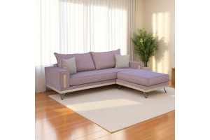 Καναπές γωνία Amber 240x195x96 ελληνικής κατασκευής