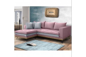 Καναπές γωνία Passion ελληνικής κατασκευής 240x170x100