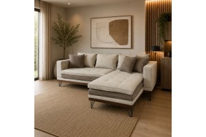 Καναπές γωνία Passion ελληνικής κατασκευής 240x170x100