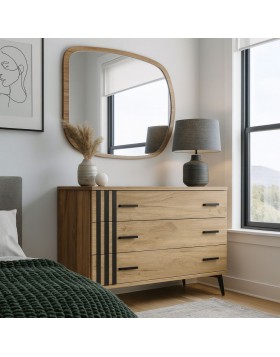 Συρταριέρα Braxton ελληνικής κατασκευής 100Μx40Bx68Y