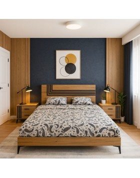 Κρεβάτι Braxton ελληνικής κατασκευής 160x200