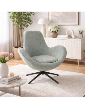 Πολυθρόνα περιστεφόμενη 86x76x87Υ