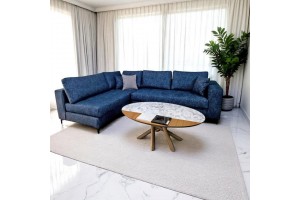 Καναπές γωνία Florida ελληνικής κατασκευής 250x210εκ.